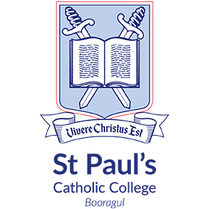BOORAGUL St Paul's Vlog College Crest